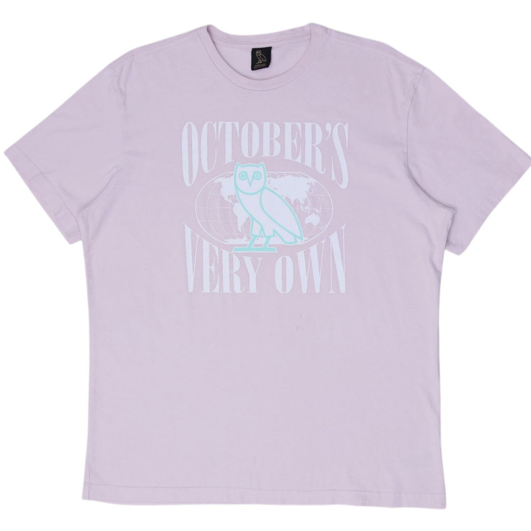 Mens OVO Global Owl Graphic T-Shirt Size XL
