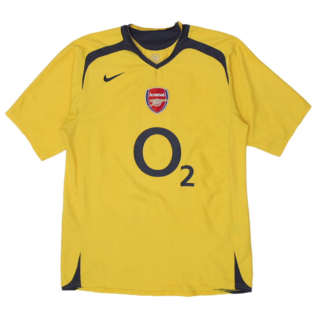 Shop Mens Nike 2005-2006 Arsenal Away Football Shirt | Fashion Rerun