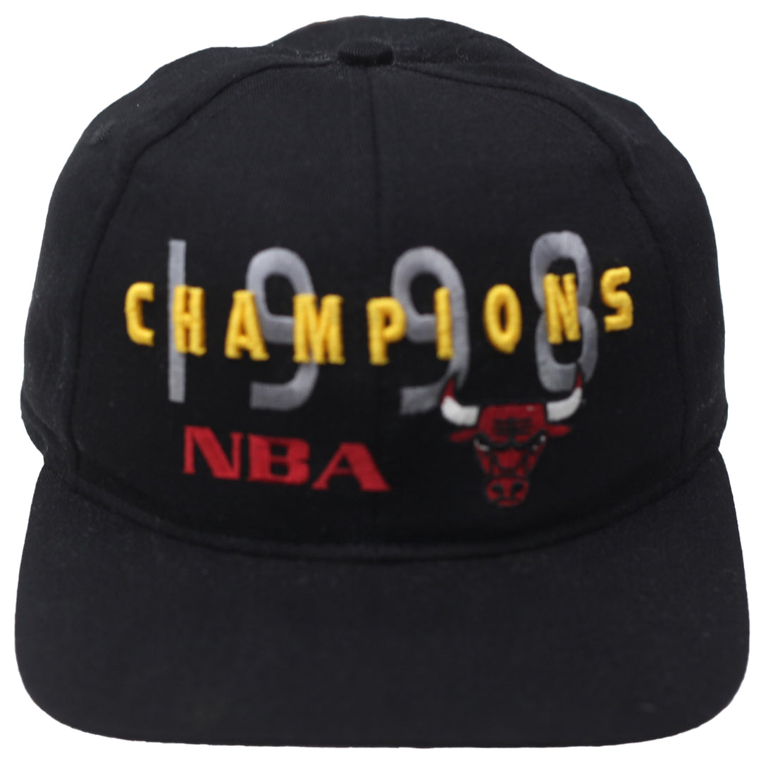 Vintage 1998 Chicago Bulls NBA Champion Snapback Adjustable Cap