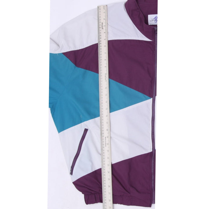 Vintage Mens Jammin Mighty Ducks Varsity Jacket Maroon White Teal Graphic | Migration_Jackets - View 8 | Fashion Rerun