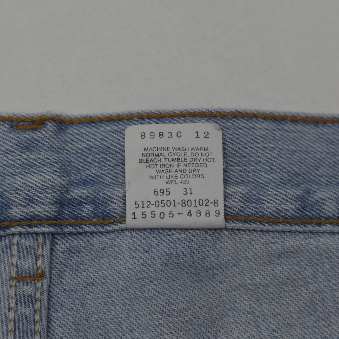 Vintage Levi Strauss 505 Lower Rise Straight Leg Jeans Made in USA Ladies - Fashion Rerun Vintage Migration_Pants