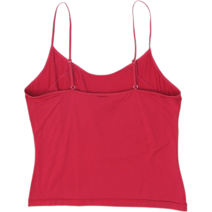 Y2K Ladies US Polo Assn Spaghetti Strap Cami Tank Top with Chest Graphic Logo