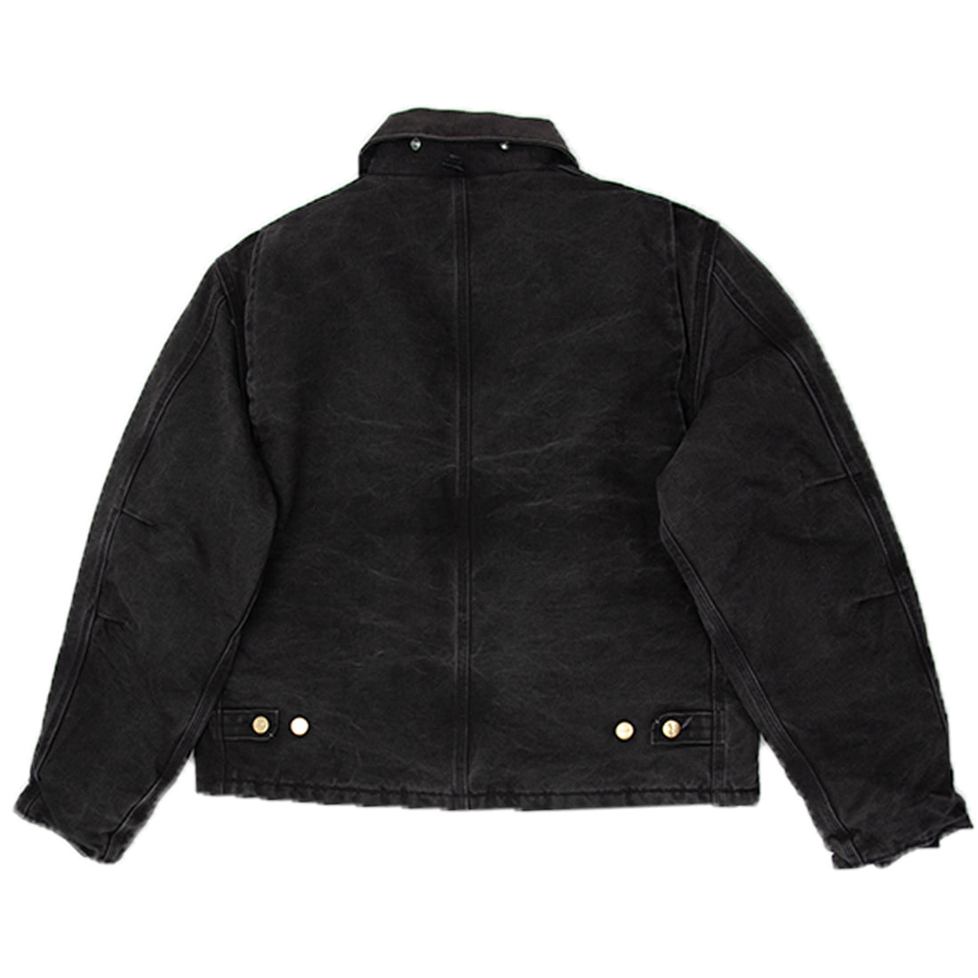 Shop Mens Carhartt J01 BLK Blanket Lined Detroit Jacket | Fashion