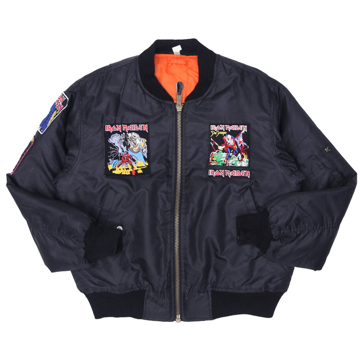 Customized Iron Maiden The Trooper Patched Bomber Jacket - Fashion Rerun Vintage Migration_Jacket