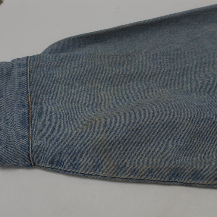 Vintage Hard Rock Café Madrid Embroidered Denim Jacket - Fashion Rerun Vintage Migration_Jacket