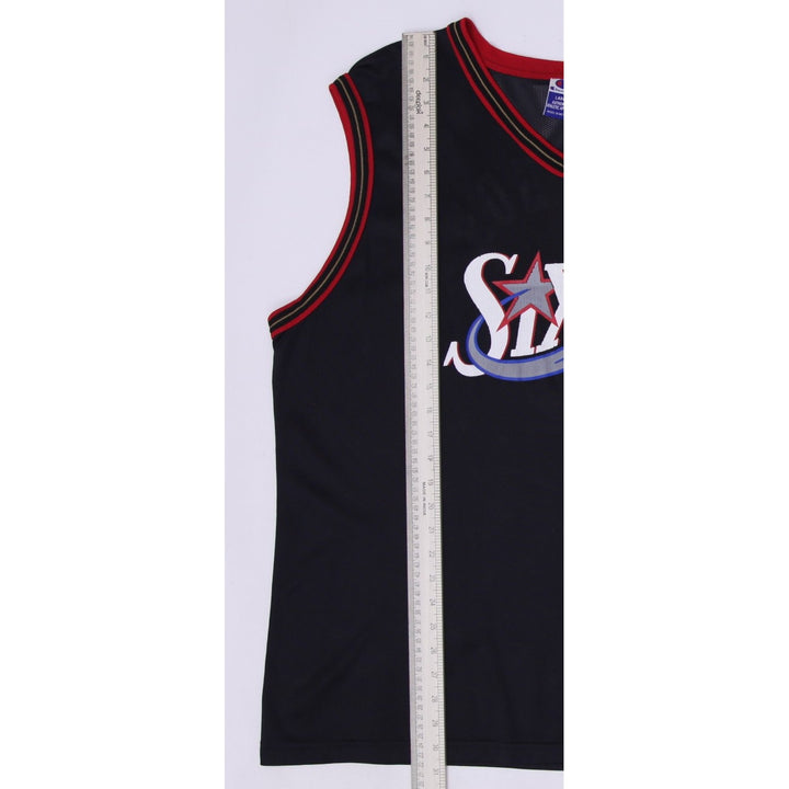 Vintage Champion Iverson #3 Philadelphia 76ers NBA Basketball Jersey Size 44/L | Migration_Jerseys - View 6 | Fashion Rerun