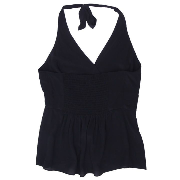 Y2K Ladies Le Chateau Halter Black Top - Fashion Rerun Vintage Migration_Tops