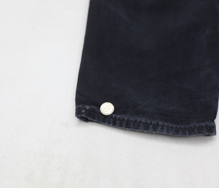 Mens B01 BLK Loose Fit Double Knee Carhartt Pants