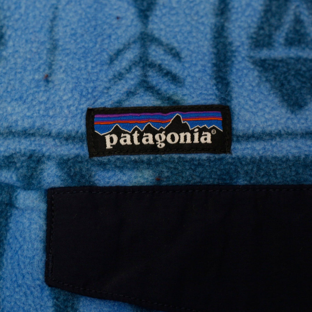 Mens Patagonia Synchilla Snap-T Pullover Aztec Tribal Fishbone