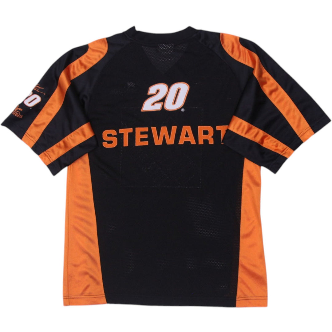 Vintage Chase Authentic Tony Stewart #20 The Home Depot NASCAR Jersey | Migration_Jerseys - Side View | Fashion Rerun
