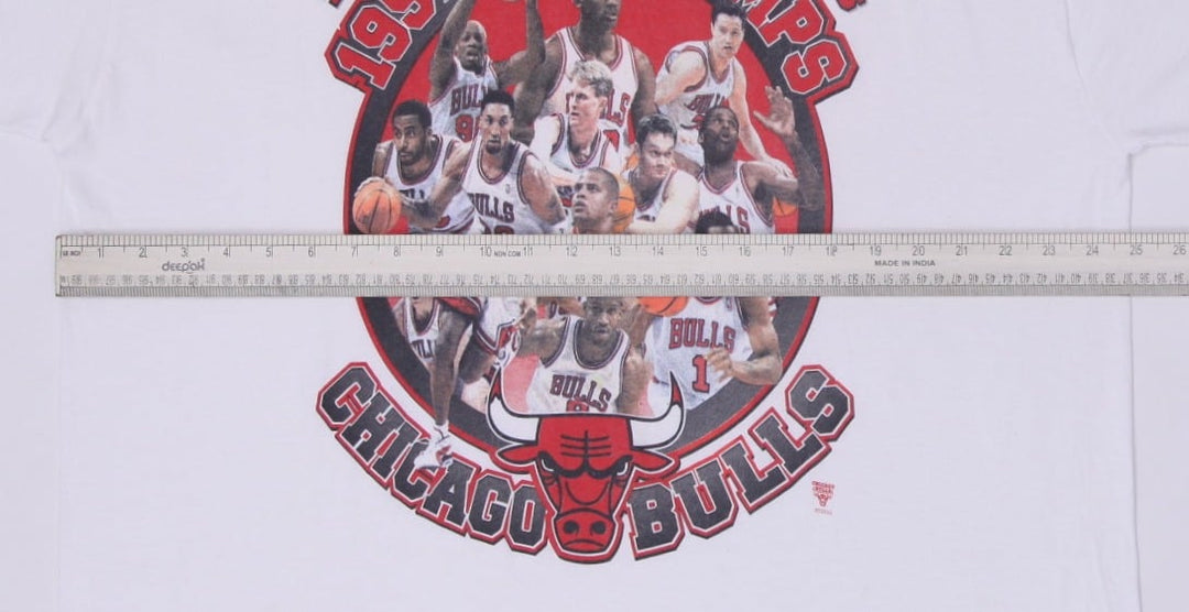 Vintage Starter Chicago Bulls 1997 NBA Finals Championship T-Shirt