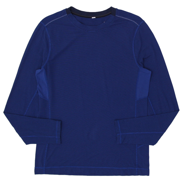 Mens Luulemon Striped Long Sleeve T-Shirt