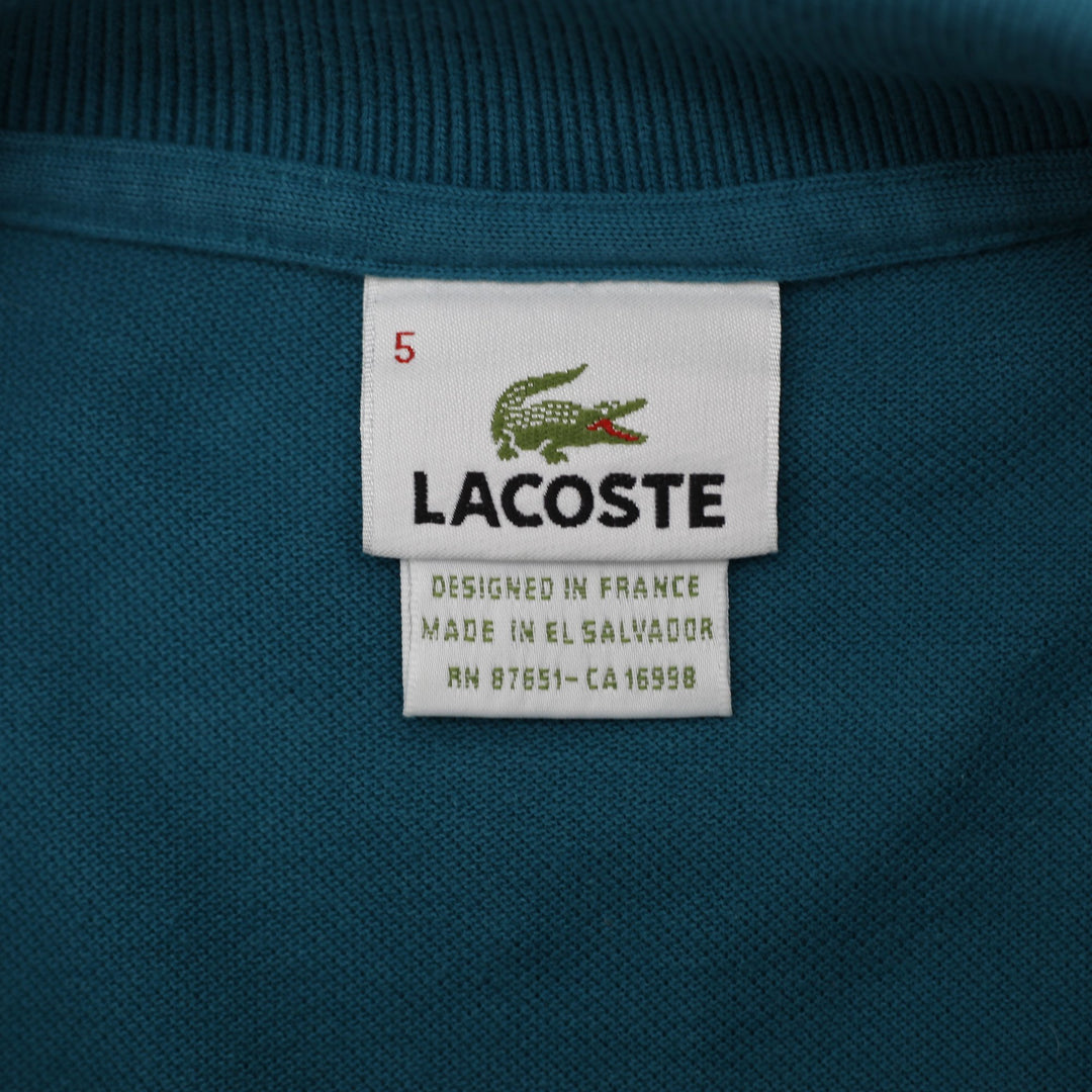 Mens Lacoste Classic Fit Short Sleeve Polo T-Shirt Size 5