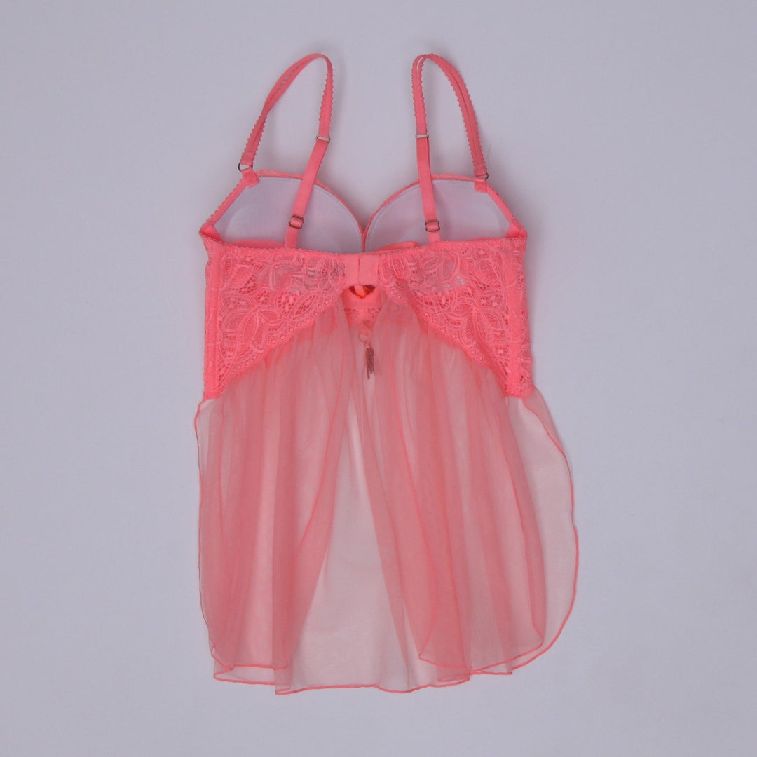 Y2K Ladies Victoria's Secret Lace Babydoll Top Size 34B