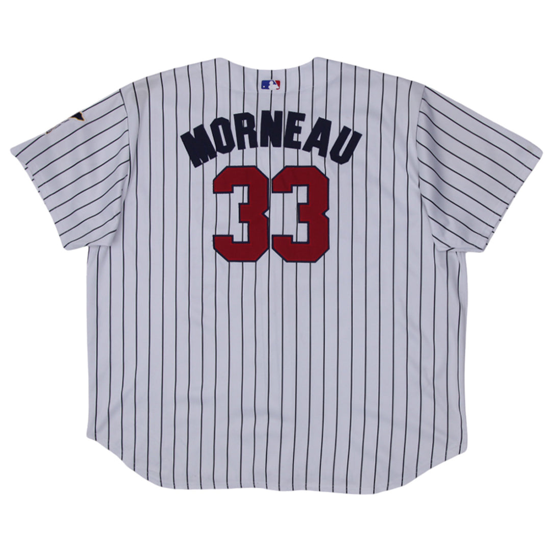 Vintage Majestic Minnesota Twins Morneau 33 Baseball Jersey - Fashion Rerun Vintage Migration_Jersey