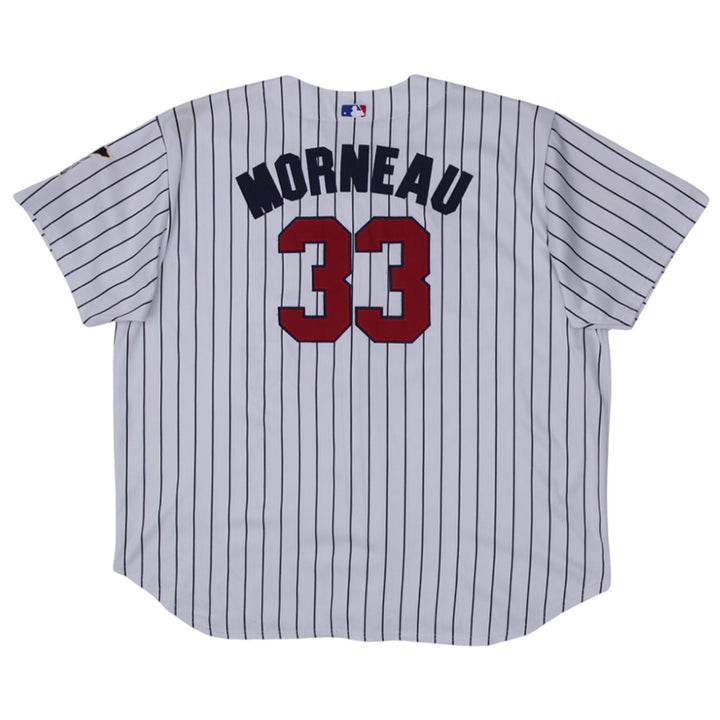 Vintage Majestic Minnesota Twins Morneau 33 Baseball Jersey - Fashion Rerun Vintage Migration_Jersey