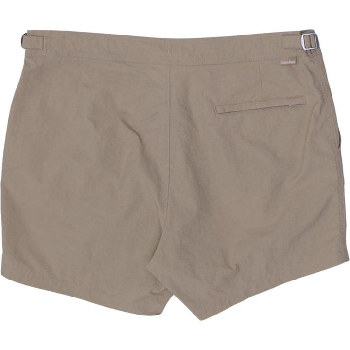Ladies Calvin Klein Casual Shorts Brown Adjustable Waist