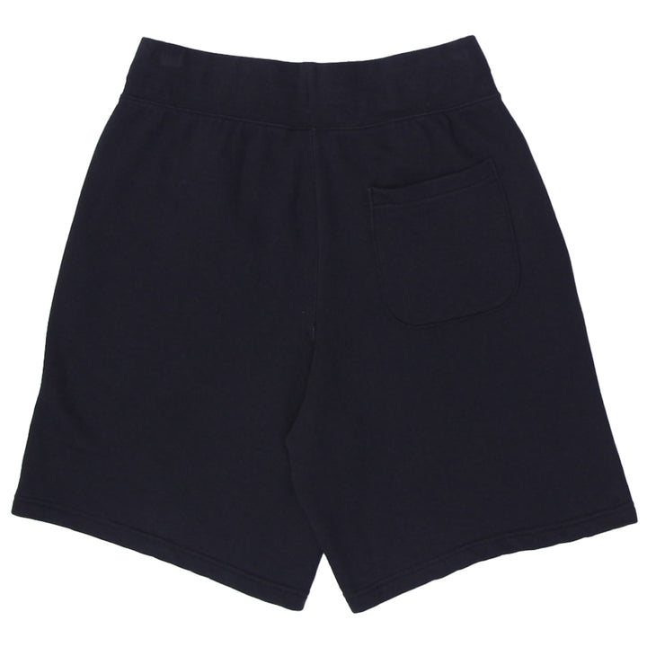 Mens Black Embroidered Champion Logo Shorts