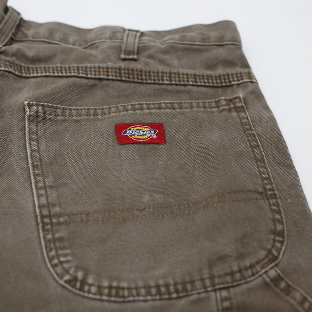 Mens Dickies Workwear Utility Canvas Cargo Pants Size L