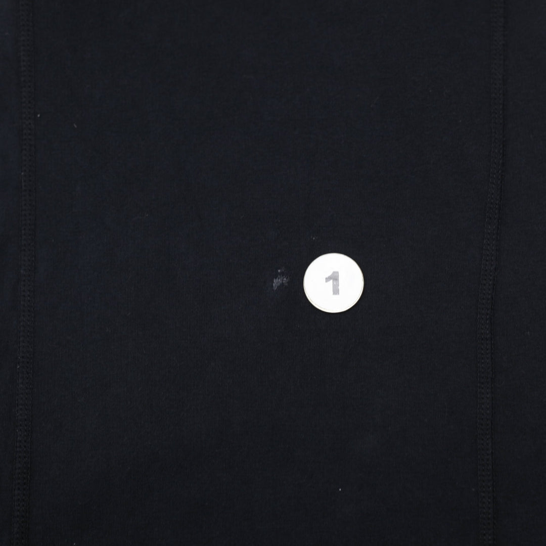 Ladies Lululemon Athletica Black Drawstring Size 6 Straight Leg Stretch Pants