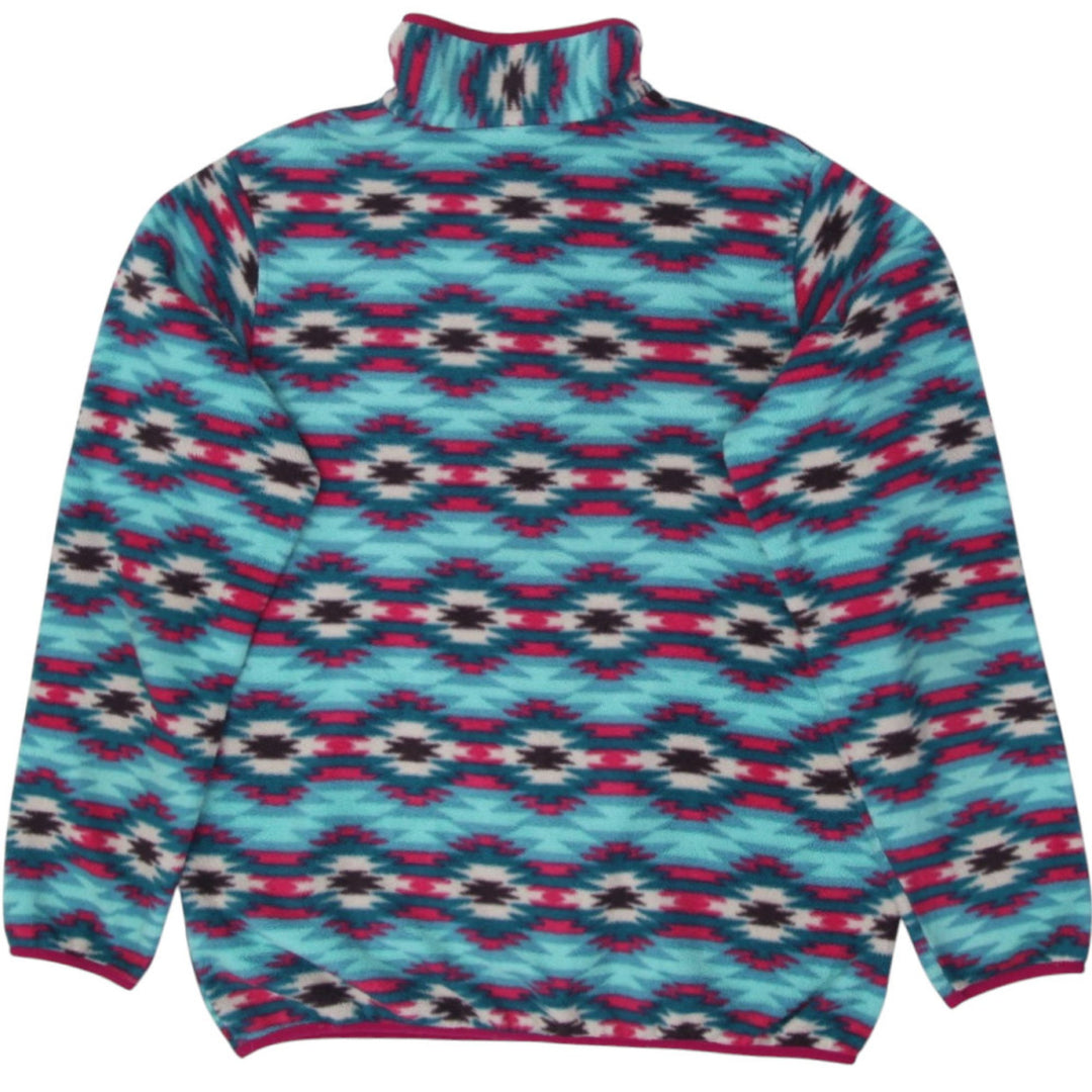 Ladies Patagonia Southwest Aztec Synchilla Pullover Fleece Jacket