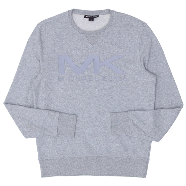 Mens Michael Kors Gray Swearshirt - Fashion Rerun Vintage Migration_Sweaters