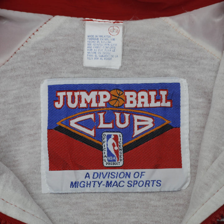 Vintage Youth Boys Jumpball Club Chicago Bulls Windbreaker Zipper Jacket L (14/16) | Migration_Jackets - Back | Fashion Rerun