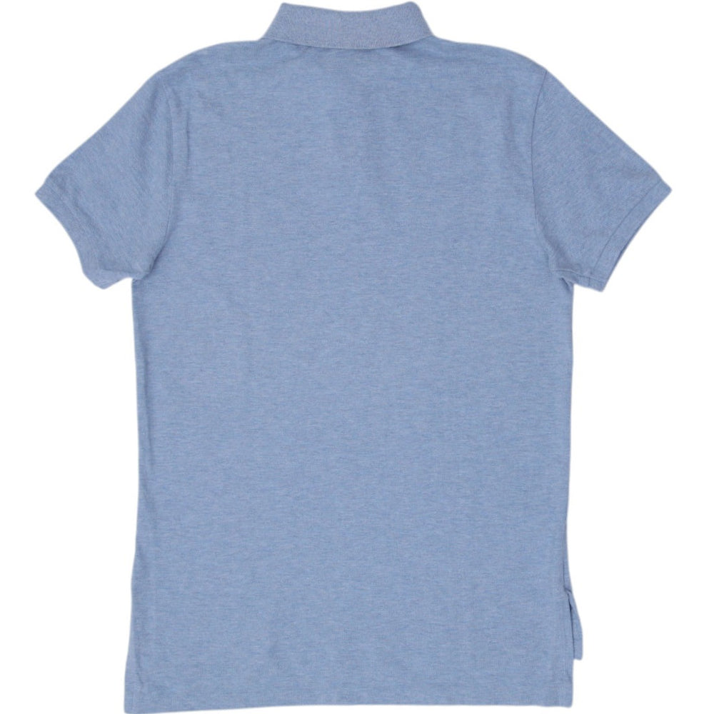 Polo Ralph Lauren Custom Fit Blue Polo Shirt Size M | Migration_T-Shirts - Side View | Fashion Rerun