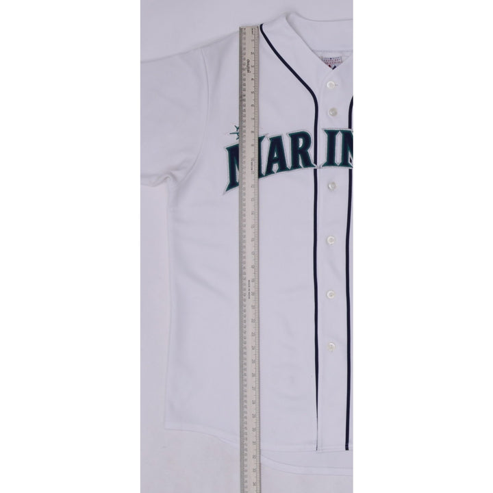Vintage Mens Majestic Seattle Mariners Jersey White MLB Baseball Size XL | Migration_Jerseys - Alternate View | Fashion Rerun