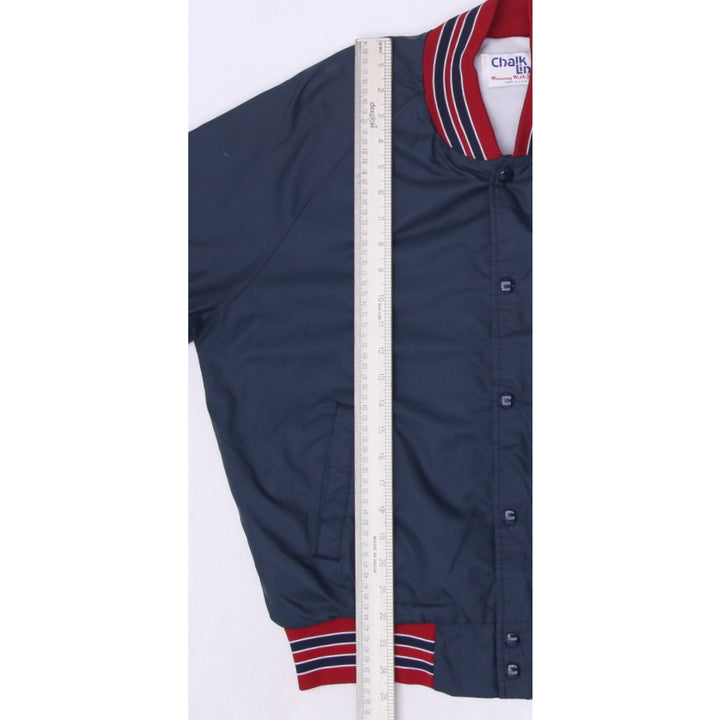 Vintage Chalk Line Boston Red Sox Varsity Jacket Navy Made In USA L | Migration_Jackets - View 9 | Fashion Rerun