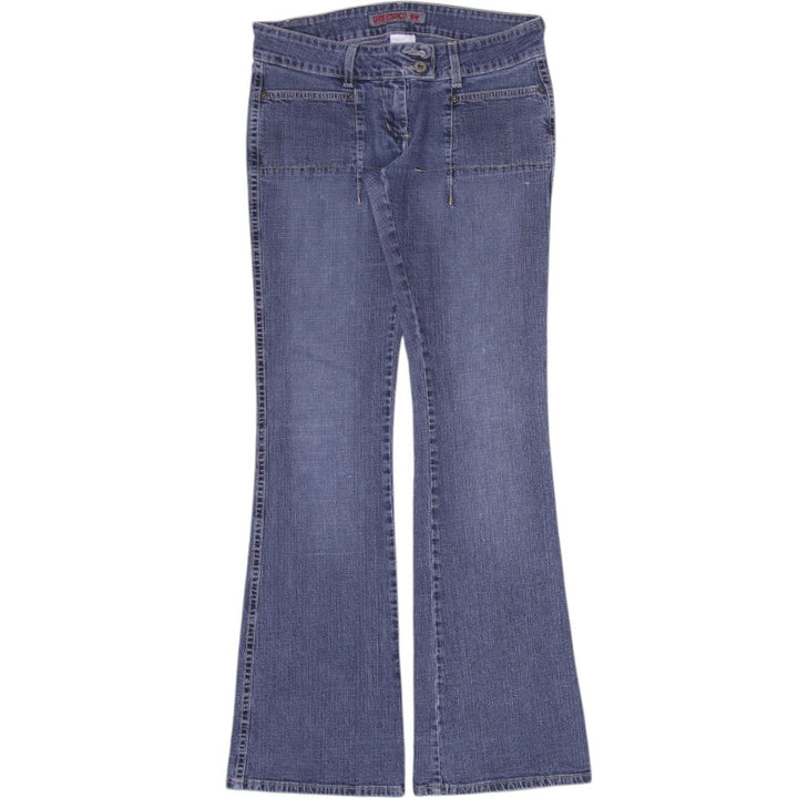 Y2K Ladies Parasuco Stretchable Denim Flare Jeans Size 29