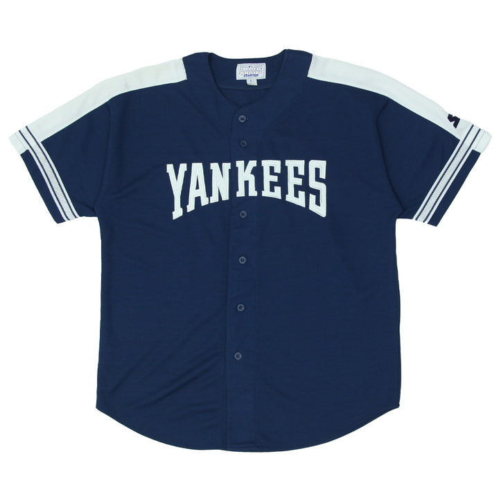 Vintage 90's New York Yankees "Hernandez # 26" Starter XL Made In Korea - Fashion Rerun Vintage Migration_Jersey