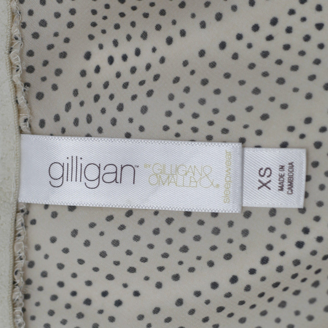 Y2K Ladies Gilligan Polka Dot Strappy Top Size XS