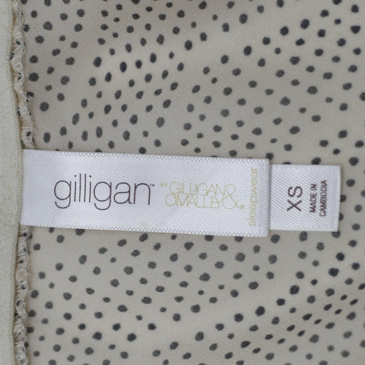 Y2K Ladies Gilligan Polka Dot Strappy Top Size XS