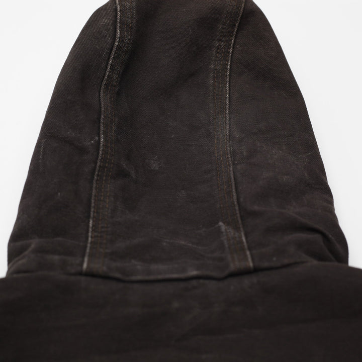 Mens Carhartt J130 DKB Sandstone Active Hooded Jacket Size L
