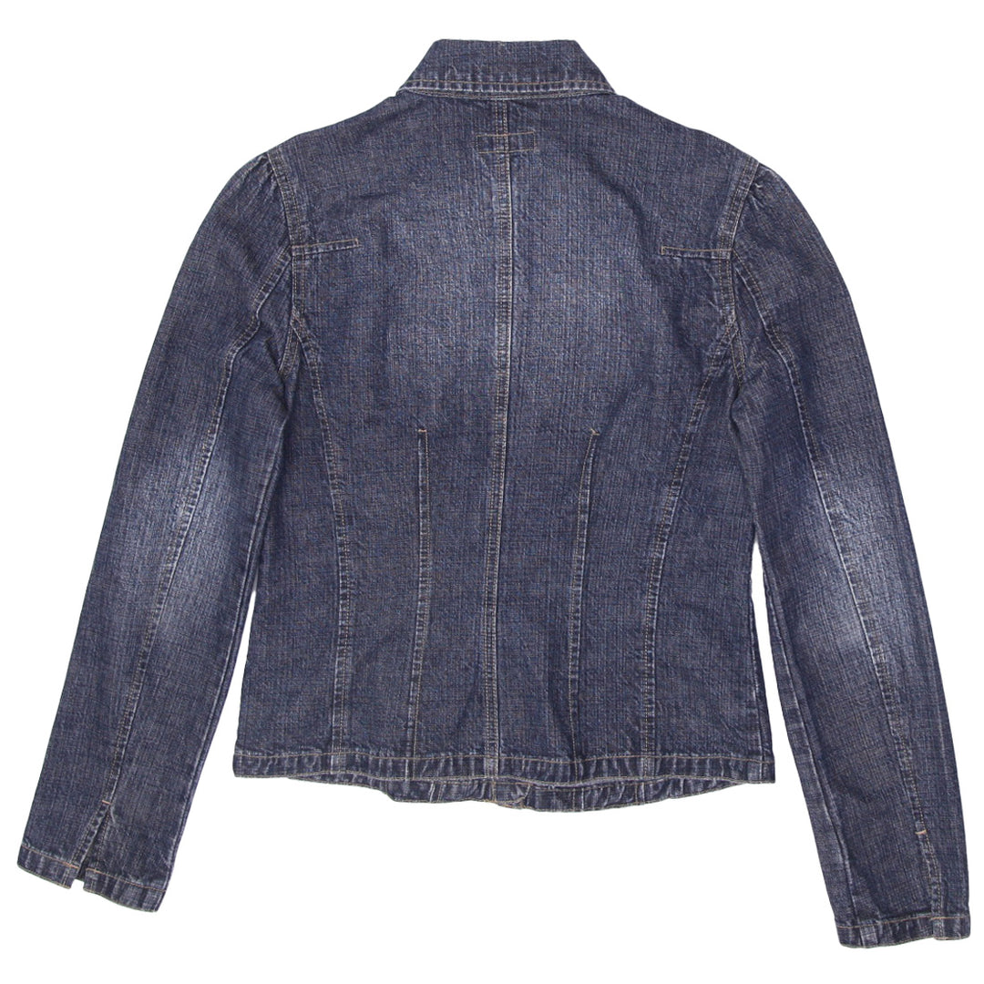 Y2K Ladies Jacob Ann XE Button Down Denim Jacket
