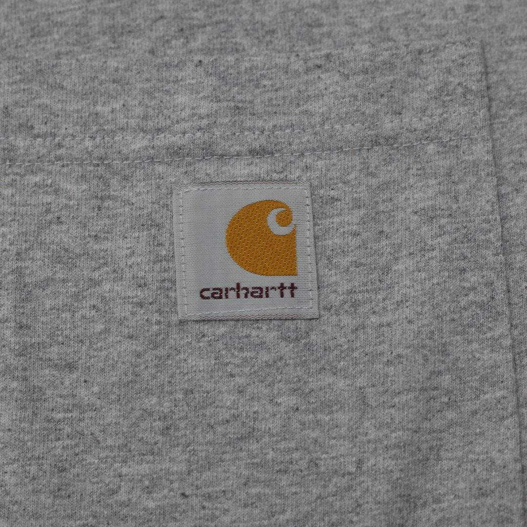 Mens Carhartt Short Sleeve Loose Fit Pocket T-Shirt Size L