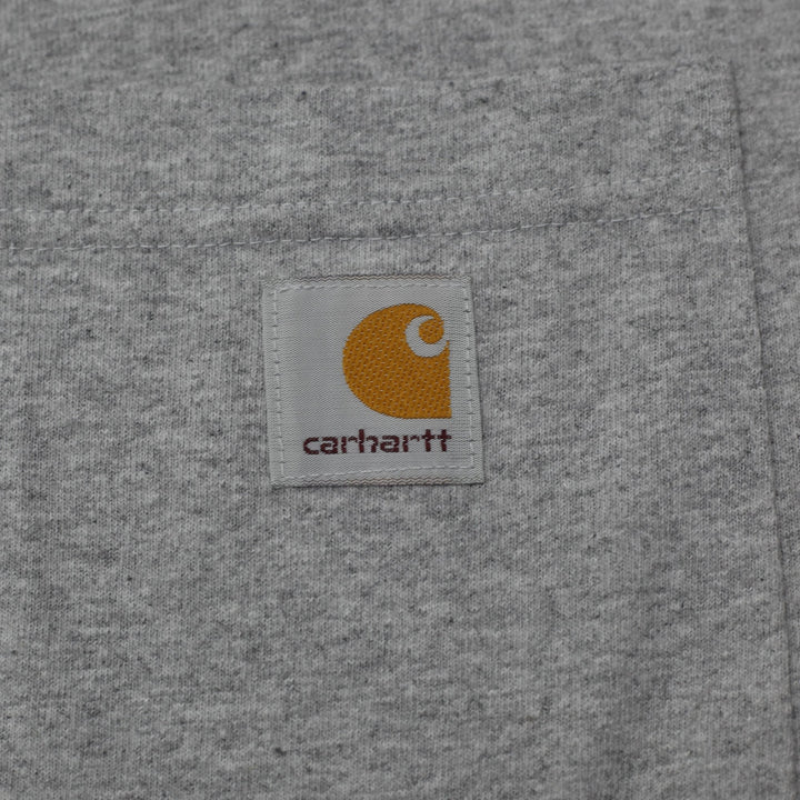 Mens Carhartt Short Sleeve Loose Fit Pocket T-Shirt Size L