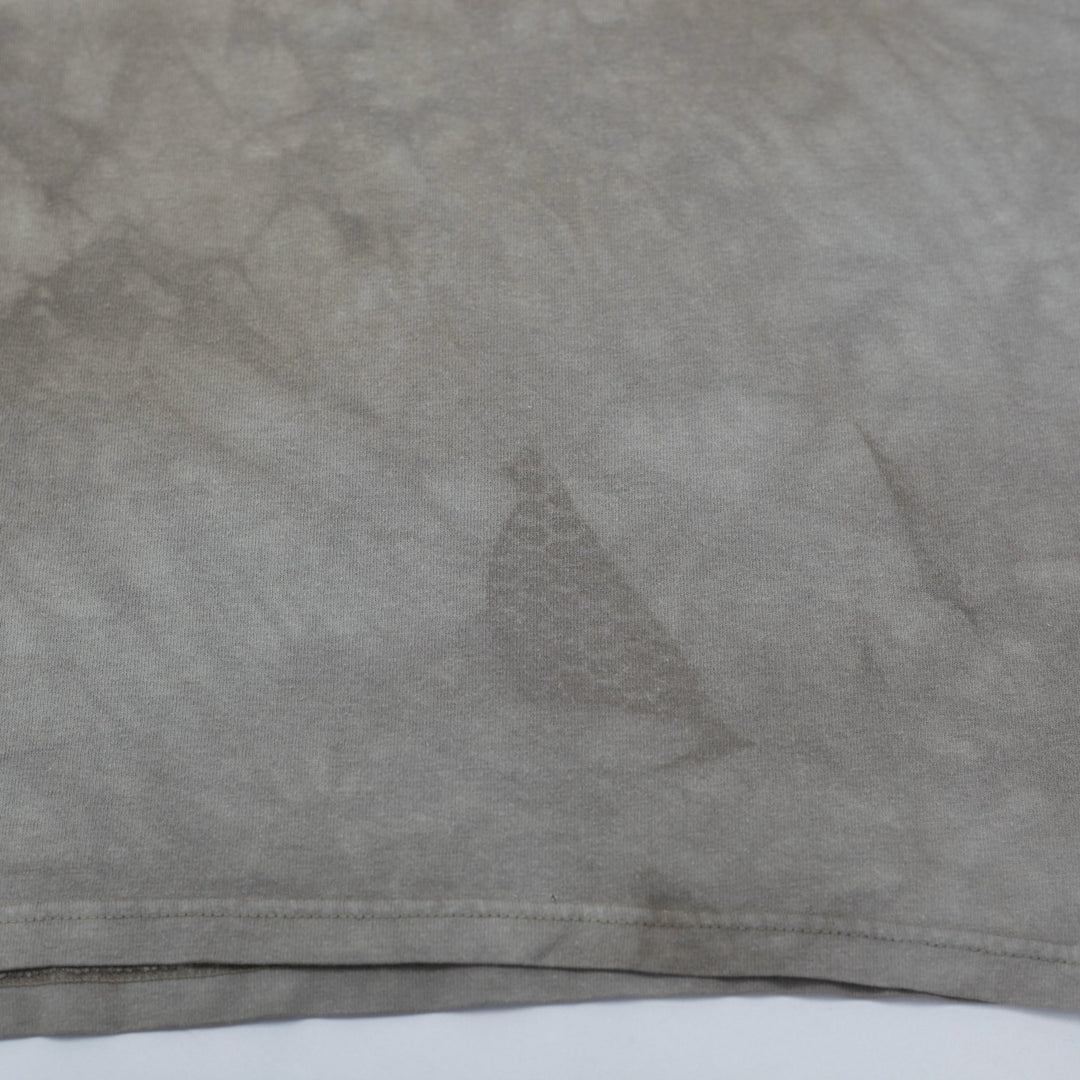 Vintage The Mountain White Wolves Tie Dye Graphic T-Shirt Made in USA Size XXL