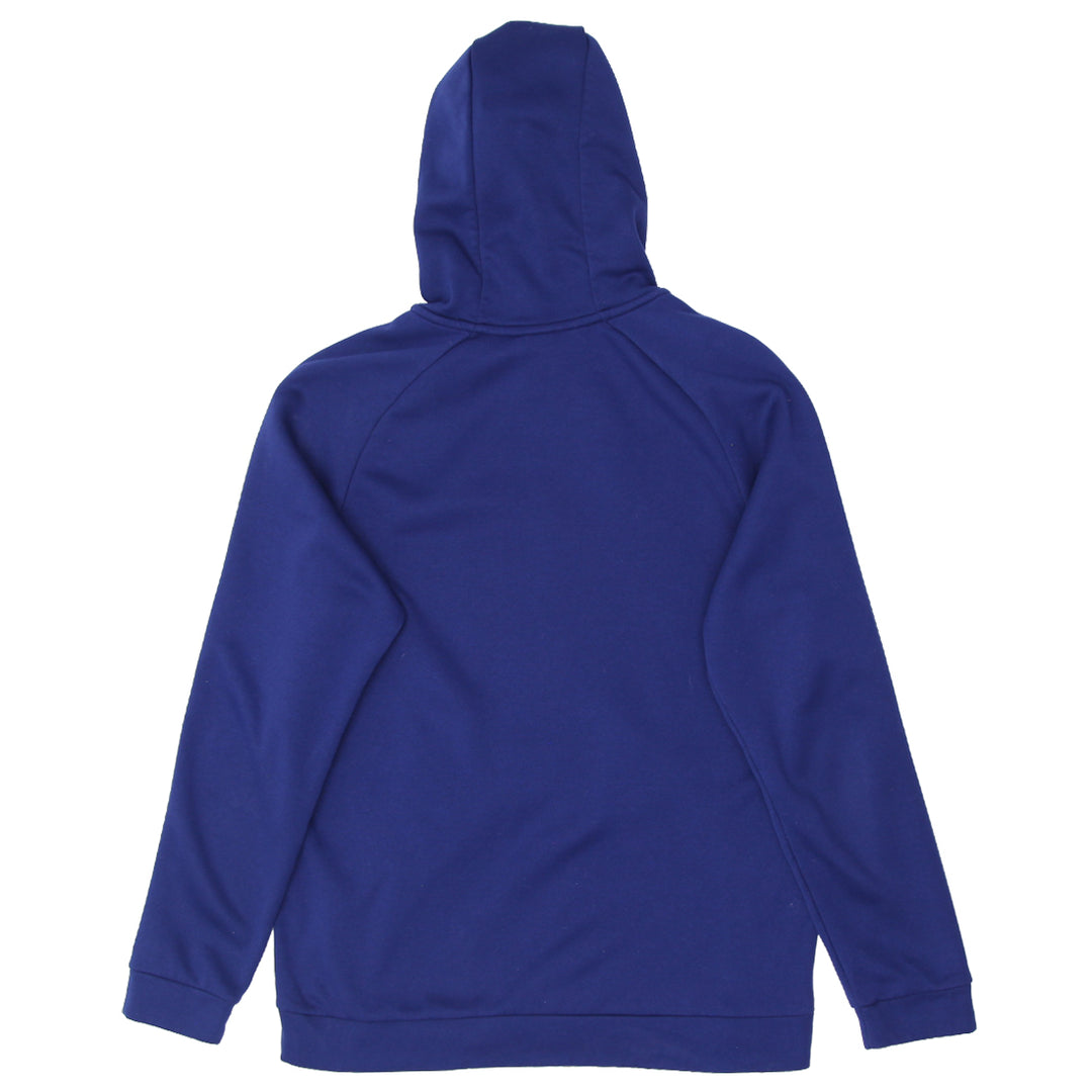 Mens Nike Swoosh Print Navy Pullover Hoodie