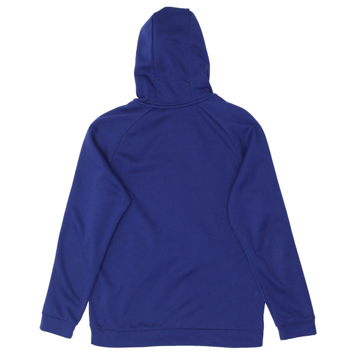 Mens Nike Swoosh Print Navy Pullover Hoodie
