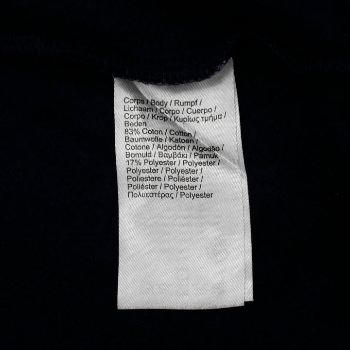 Ladies Lacoste Sport Dark Navy Blue Full-Zip Hoodie Size 36
