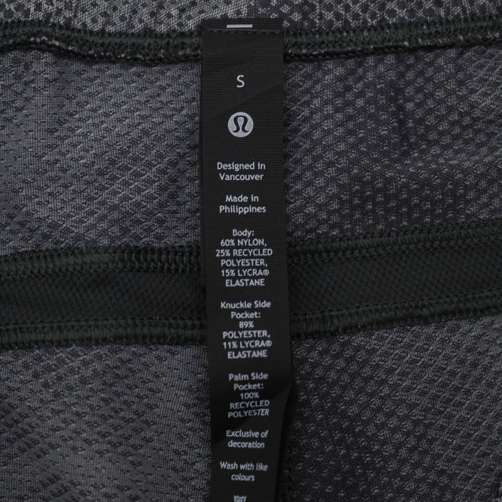 Mens Lululemon Jacquard Elastic Waist Athletic Shorts Size S
