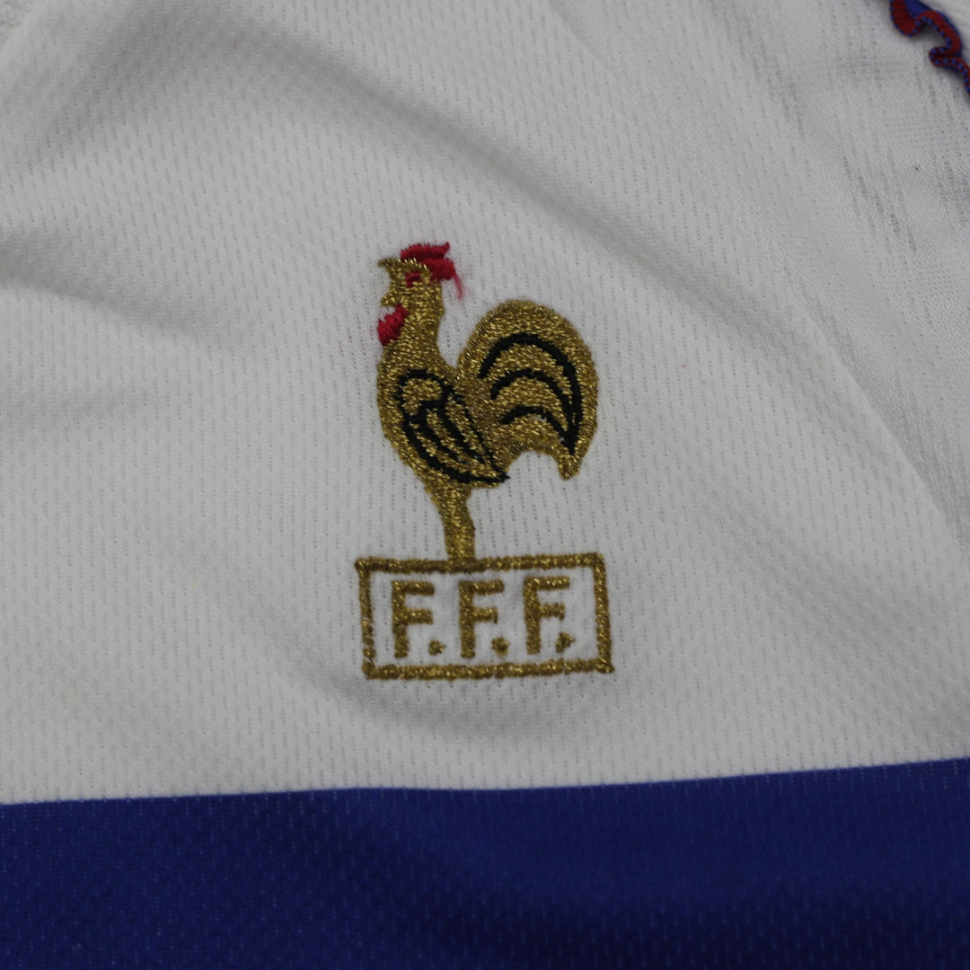 Vintage 1999-2000 Boys France Away Soccer Jersey Size 10 | Migration_Jerseys - View 6 | Fashion Rerun