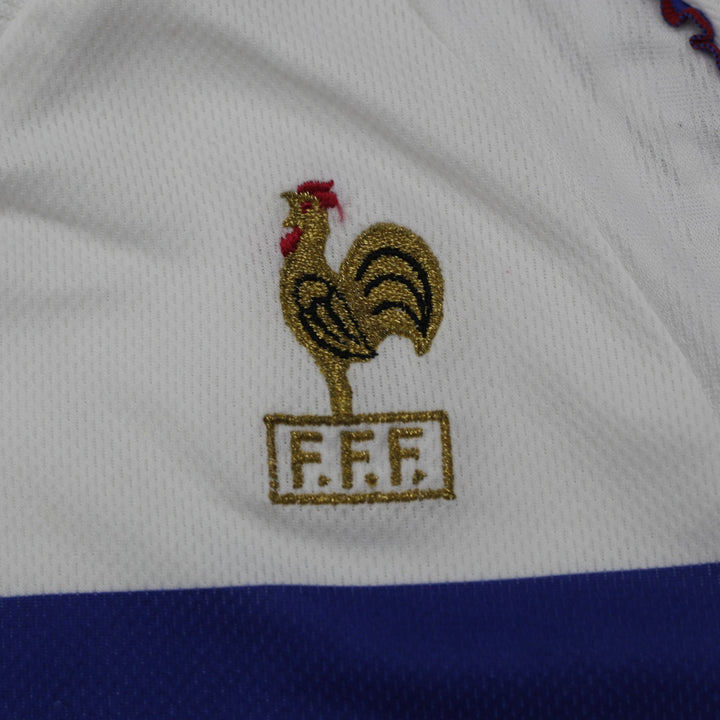 Vintage 1999-2000 Boys France Away Soccer Jersey Size 10 | Migration_Jerseys - View 6 | Fashion Rerun