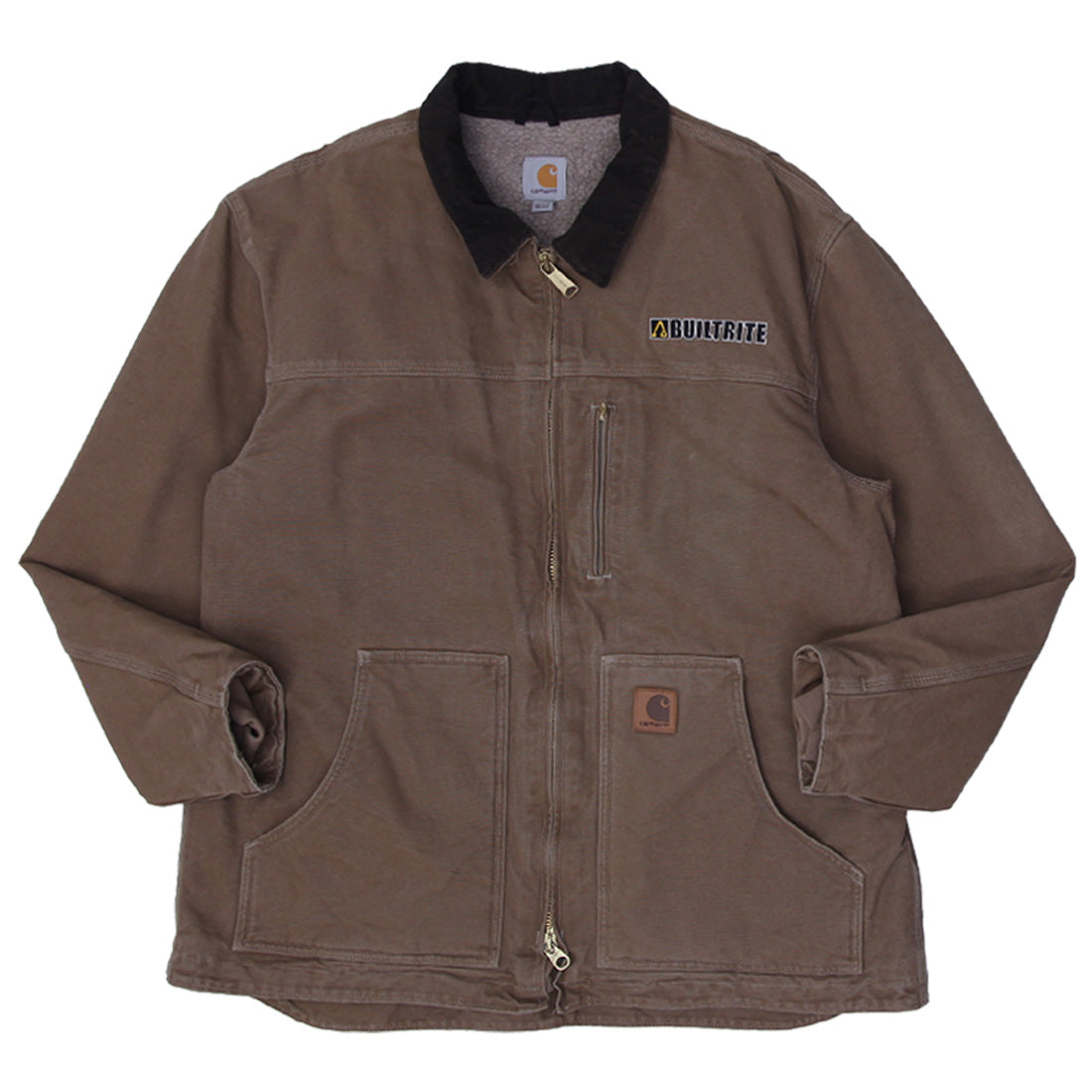 Shop Mens Carhartt C02 DKB Blanket Lined Workwear Chore Jacket