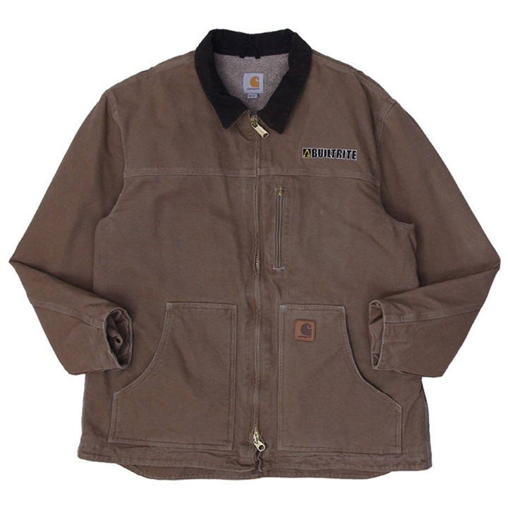 Mens Carhartt C61 FRB Fleece Lined Chore Jacket