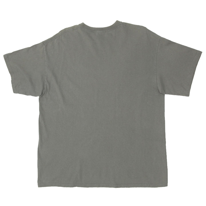 2000's Vintage Nike Swoosh Embroidered Crewneck T-Shirt Green XL