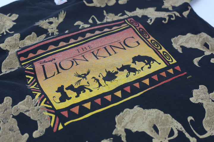 Vintage Disney's The Lion King AOP T-Shirt Single Stitch Made in USA XL