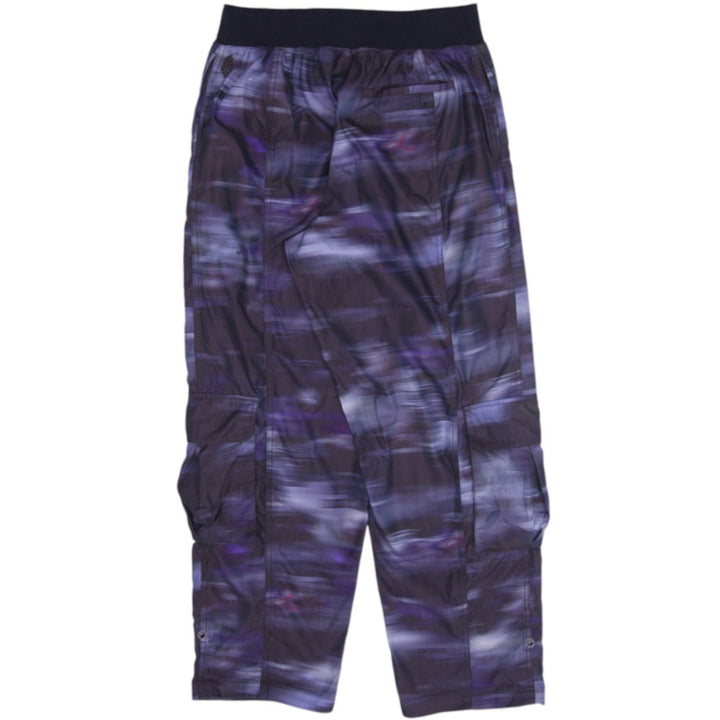 Y2K Ladies FP Movement Mesmerize Me Cargo Pants Violet Splendor Camo Size M